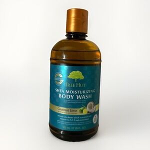 Tree Hut Coconut Lime Shea Body Wash Ultra Hydrating 17 oz Moisturizing